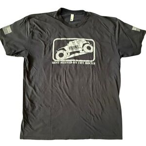 American Apparel Black Graphic Tee